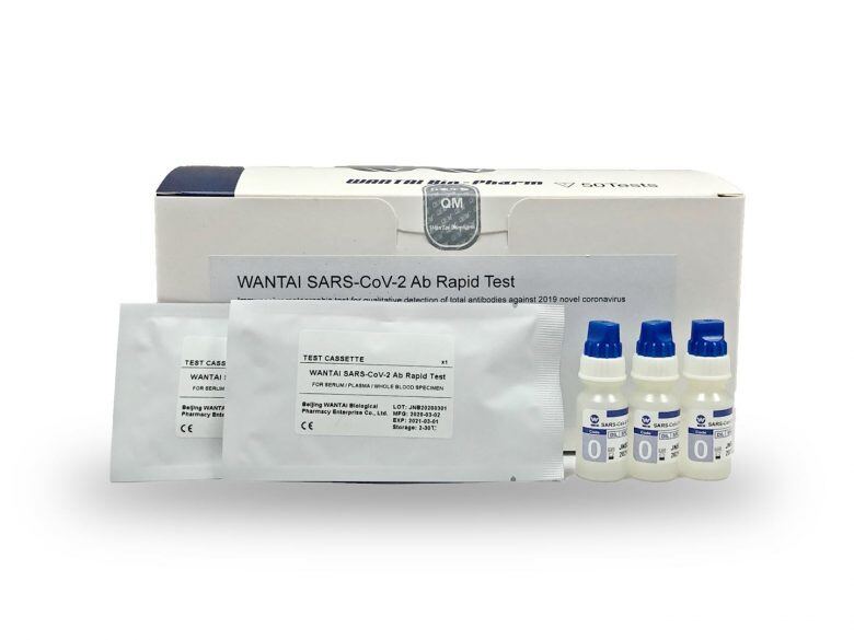 The COVID-19 products from Beijing Wantai Biological Pharmacy